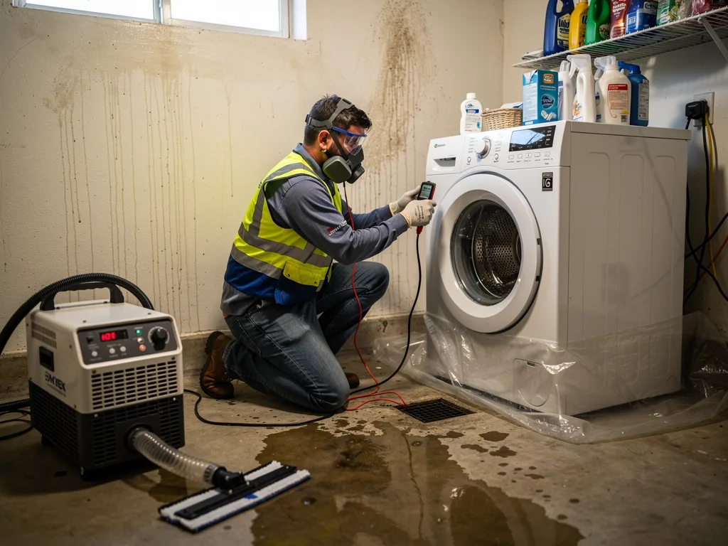 Appliance Leak Cleanup