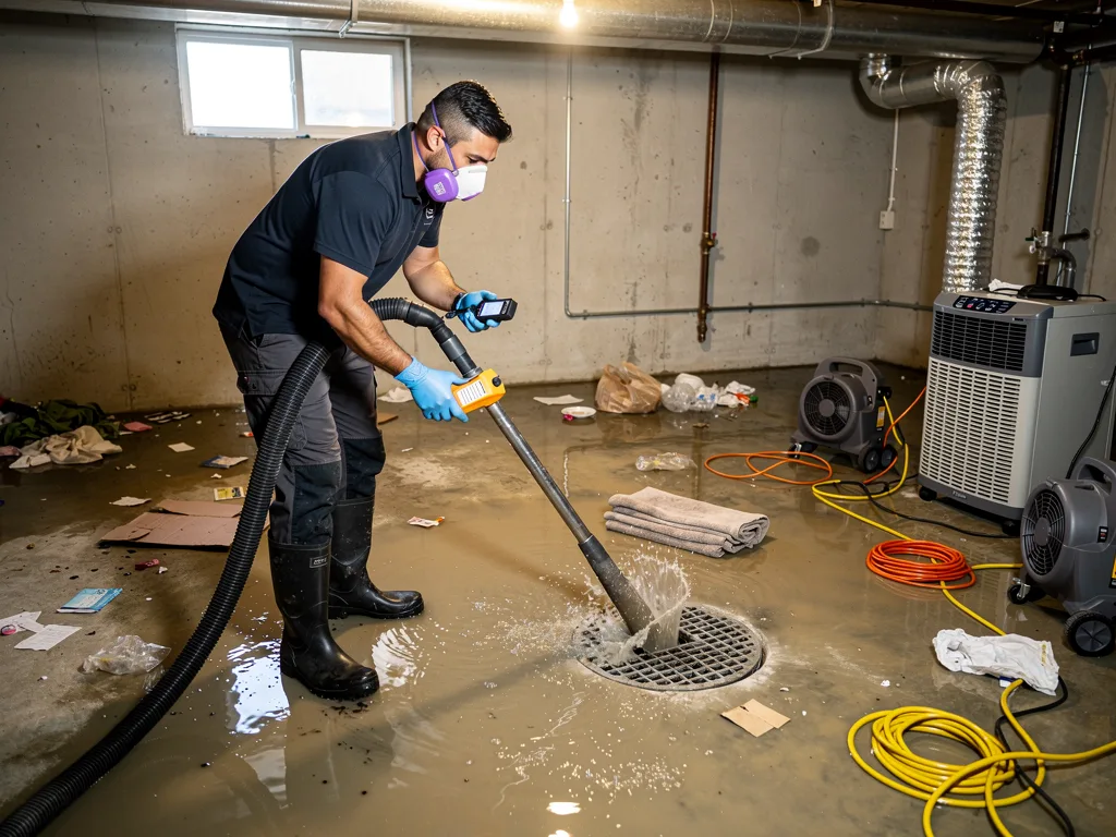 Basement Flooding Cleanup