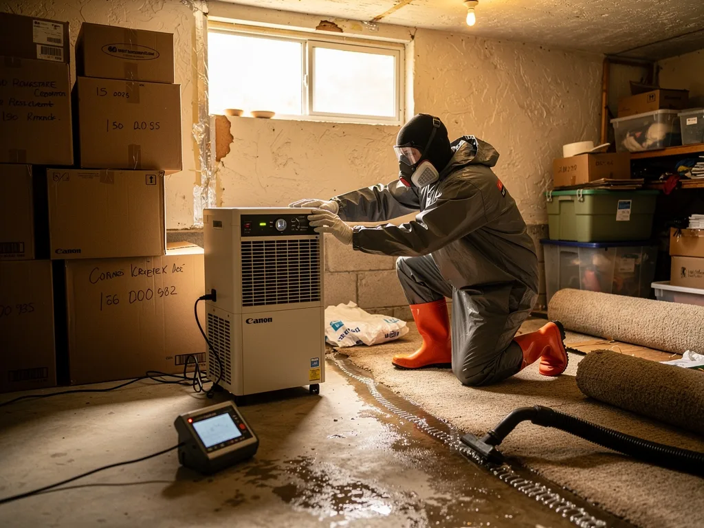 Burst Pipe Cleanup
